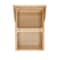 Rev-A-Shelf Maple Veneer, Light Brown, 15 in W, 20.38 in H, 22.5 in D, 22.5 in L, Light Brown 4WCSD-1835DM-2 - alternate 6